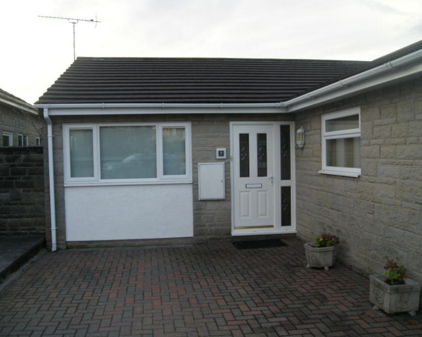 Garage and double storey extensions